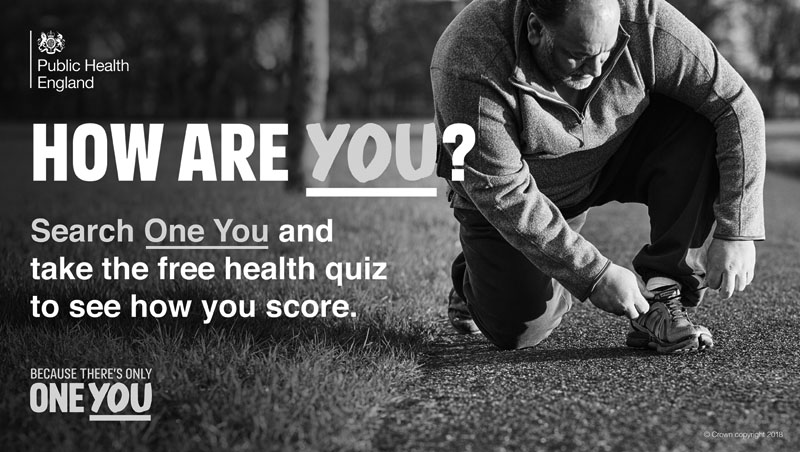 How are you? Search One You and take the free health quiz to see how you score.